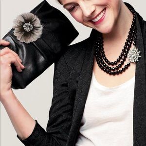 Stella & Dot La Coco Lambskin Clutch